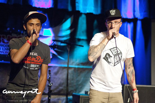 Rap aus Speyer - MC Dengsta live bei der Rockbuster Vorrunde 2015 in Ludwigshafen 